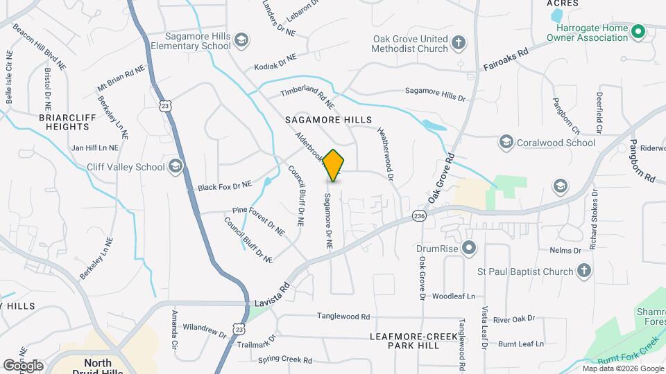 1541 Sagamore Dr NE Map and Location Details