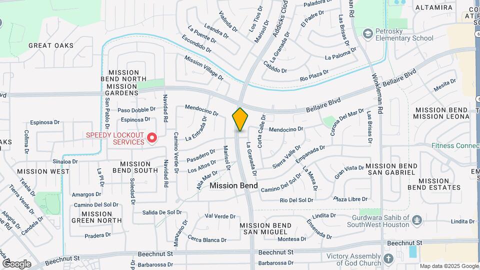 7131 Addicks Clodine Rd Map and Location Details