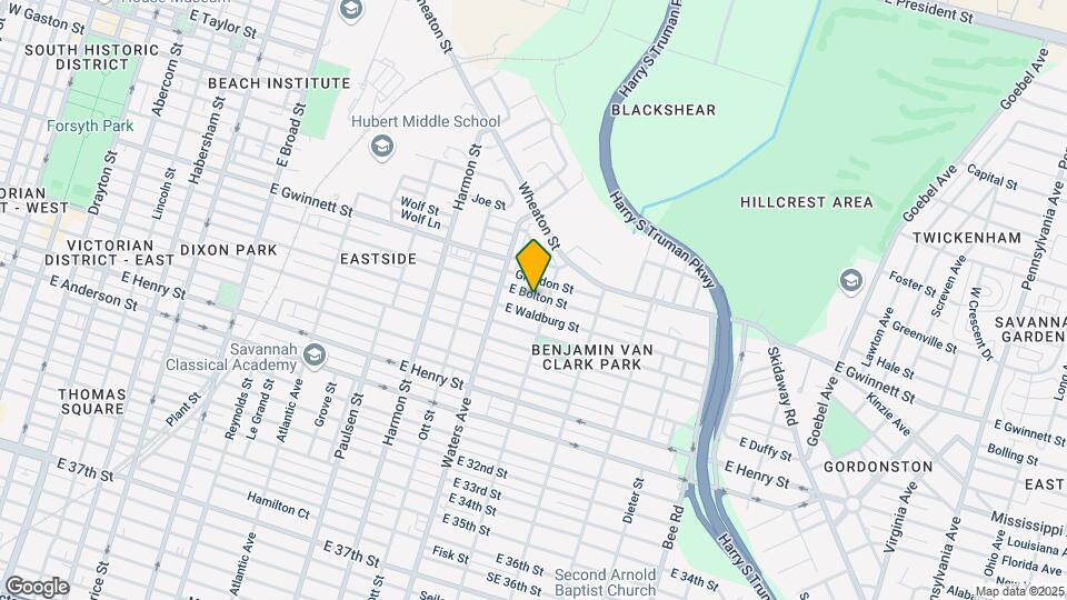 1129 E Bolton St Mapa y Detalles de la Ubicación