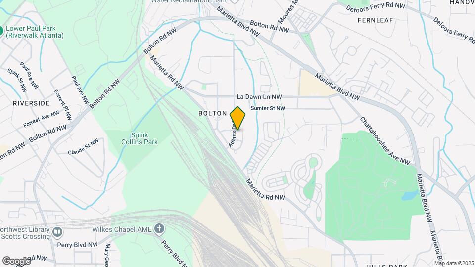 2111 Adams Dr NW, Unit 2111 Adams Drive Map and Location Details