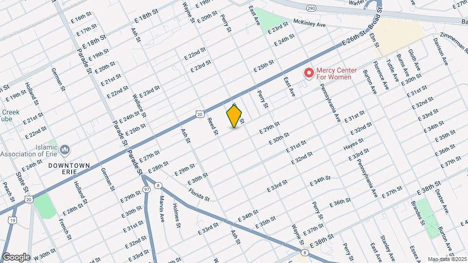 731 E 28th St, Unit 1 Map and Location Details