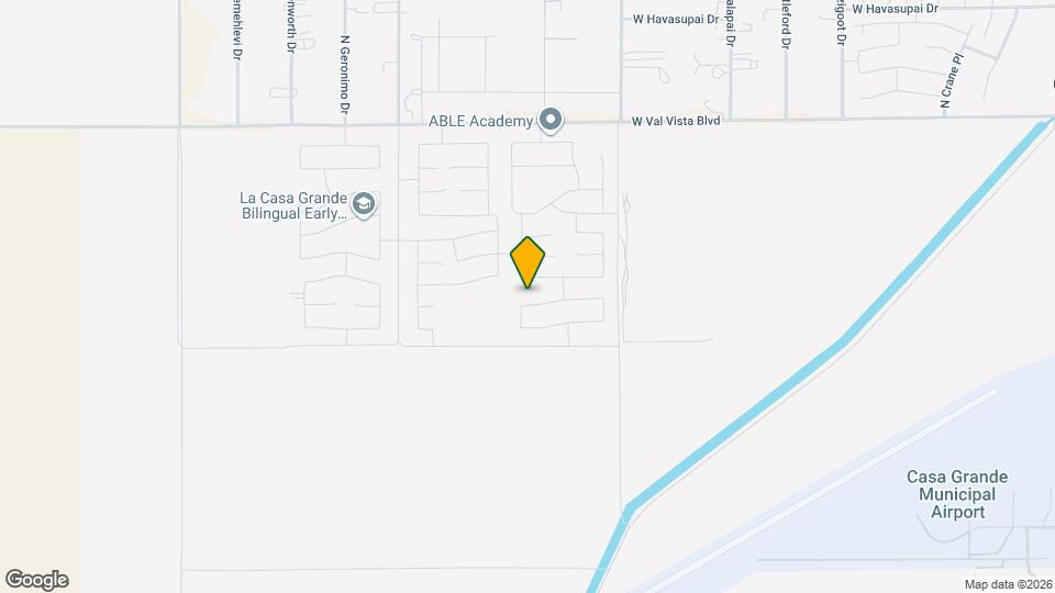 1090 W Beacon Dr Map and Location Details