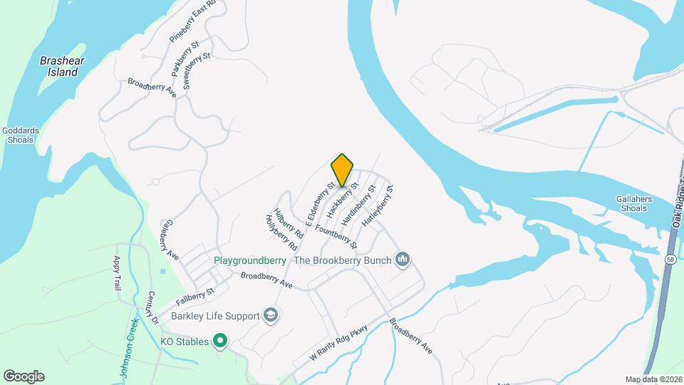 129 Hackberry St Map and Location Details