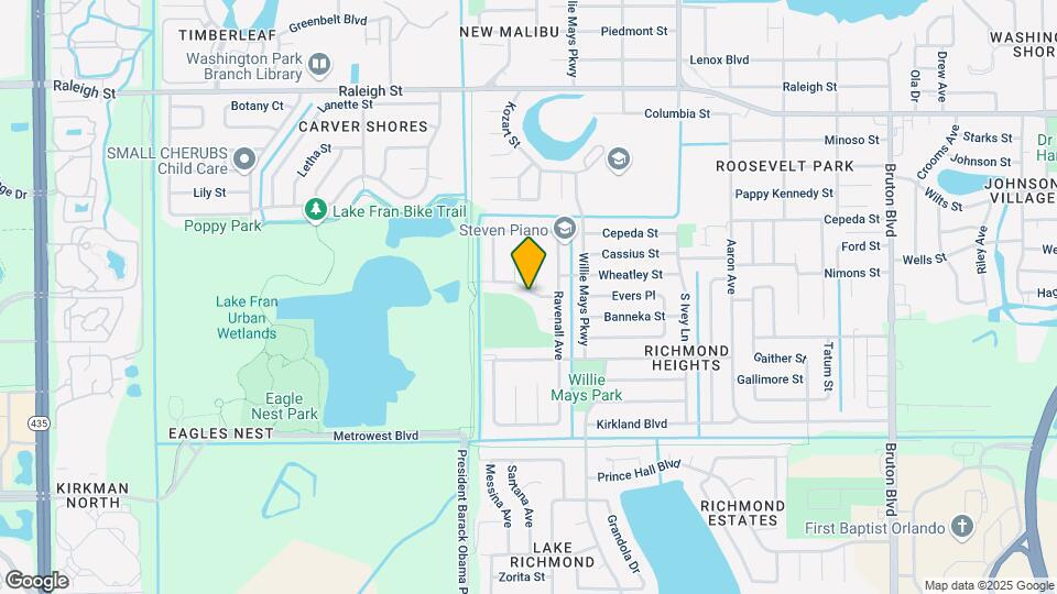 4672 Miramar Rd Map and Location Details