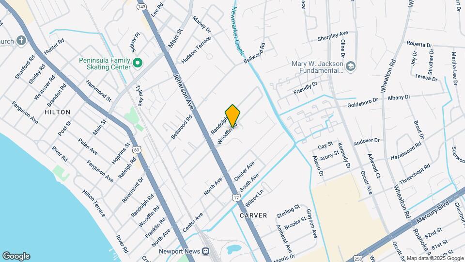 610 Woodfin Rd Map and Location Details