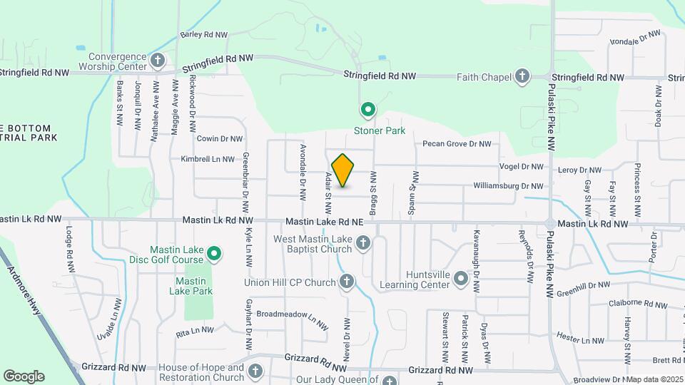 4712 Cavett Dr NW Map and Location Details