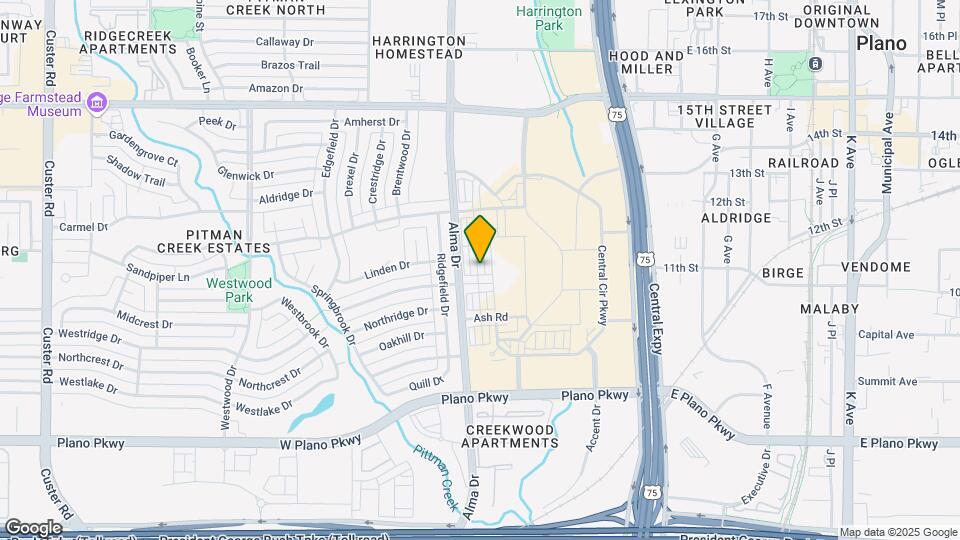 Collin Creek Map and Location Details