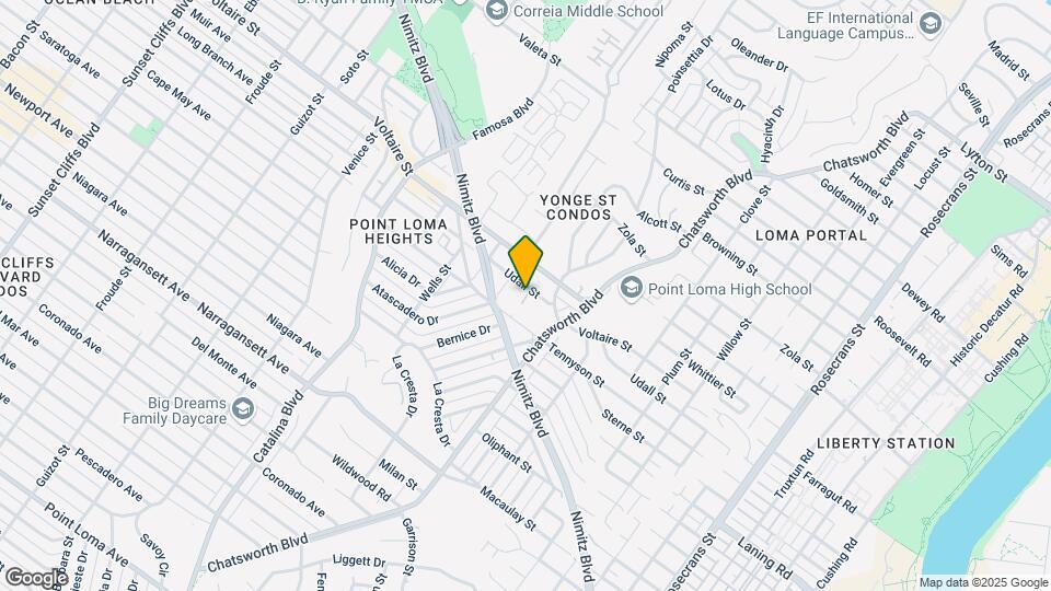 3747-3753 Udall St Mapa y Detalles de la Ubicación