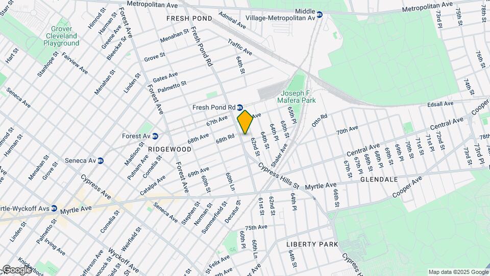 6843 Fresh Pond Rd Mapa y Detalles de la Ubicación