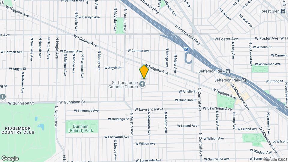 4913 N Marmora Ave Map and Location Details