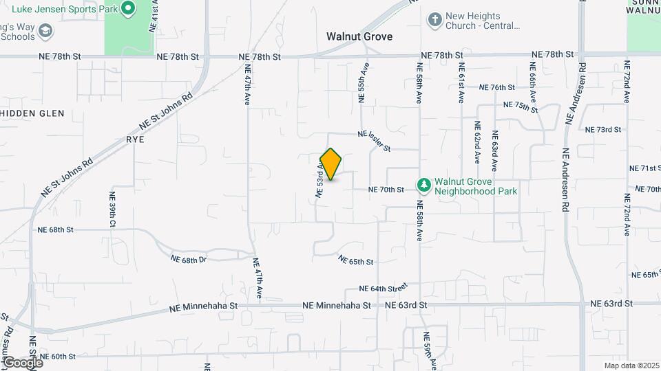 5314 NE 70th Cir Map and Location Details