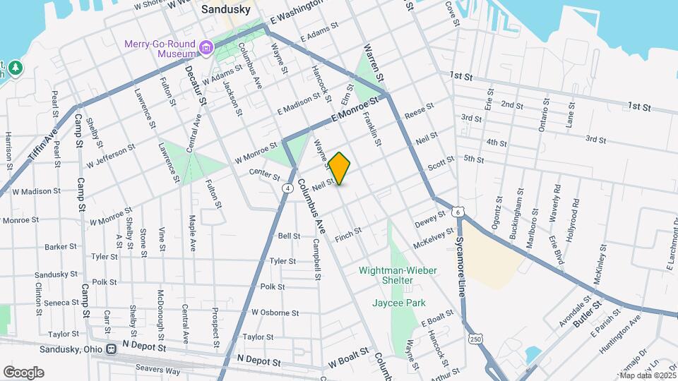 1018 Wayne St Map and Location Details