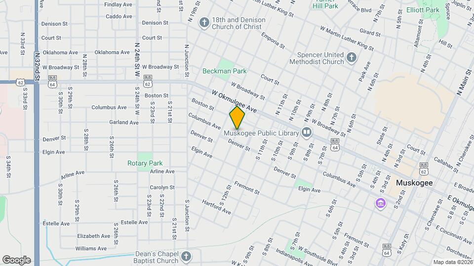 222 S 13th St Map and Location Details