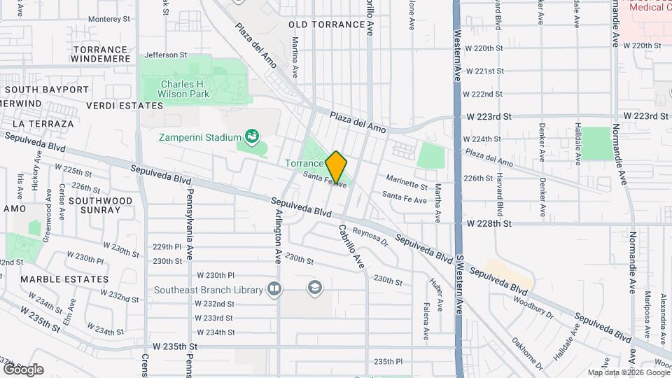 2708 Andreo Ave, Unit 5 Map and Location Details