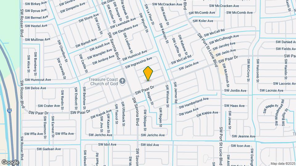 1074 SW Janar Ave Map and Location Details