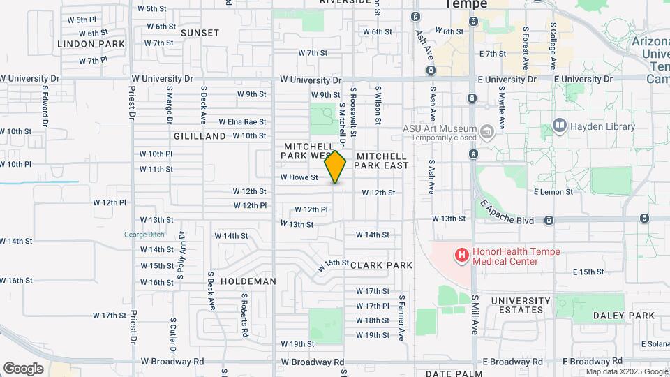 1137 S Judd St Map and Location Details