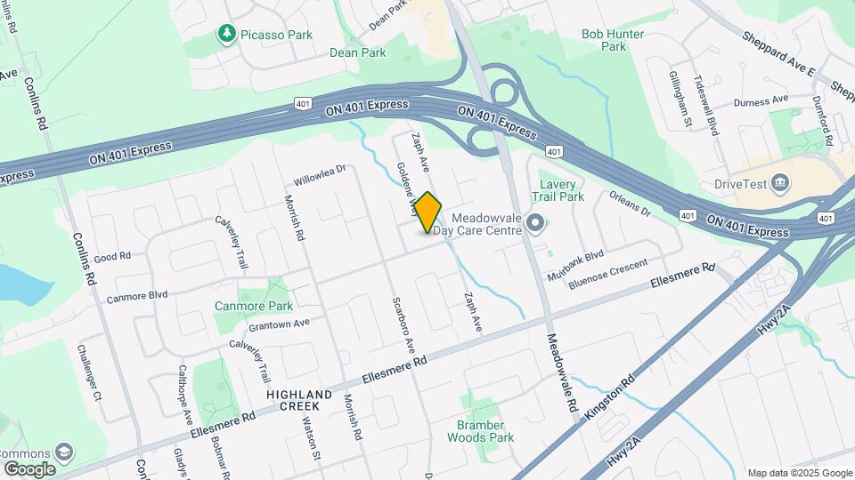 90 Euclid Ave Map and Location Details