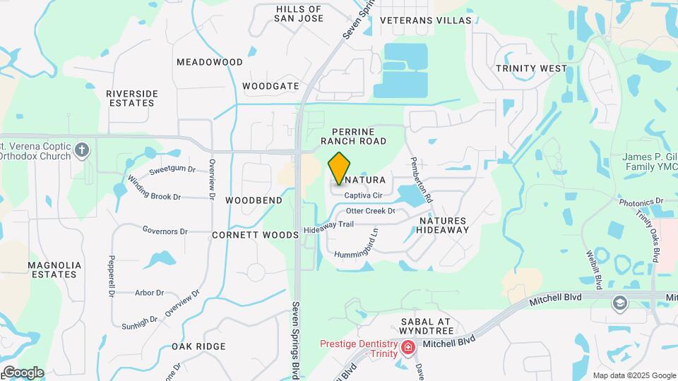 7129 Captiva Cir Map and Location Details