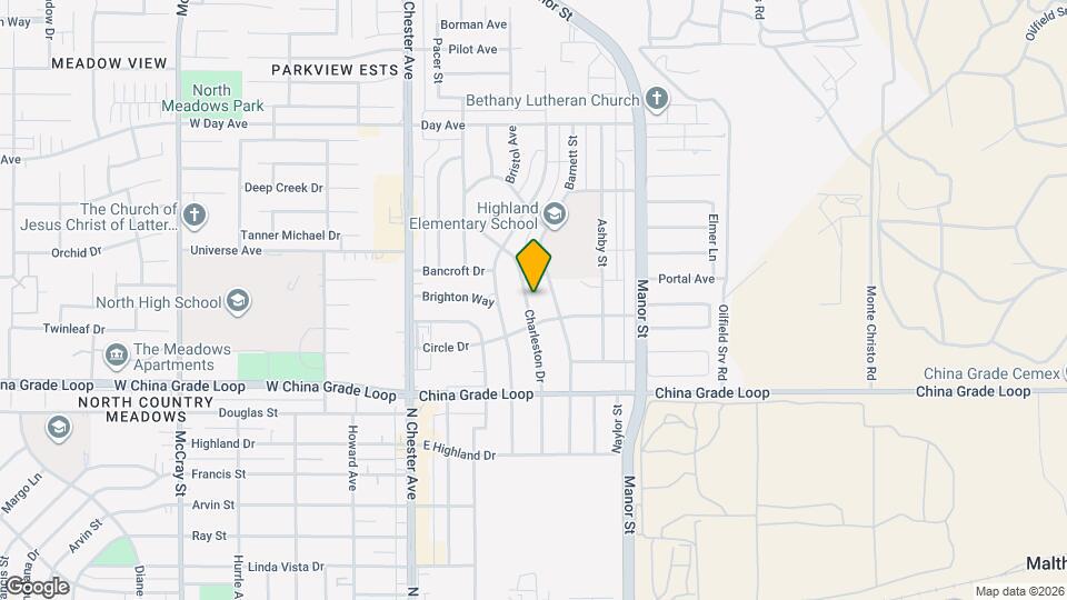 2516 Charleston Dr Map and Location Details