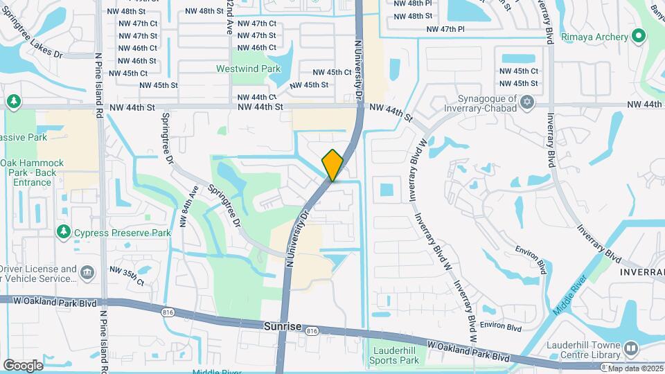 7743 Balboa St Map and Location Details