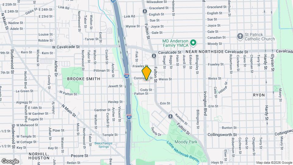 225 Royder St Map and Location Details