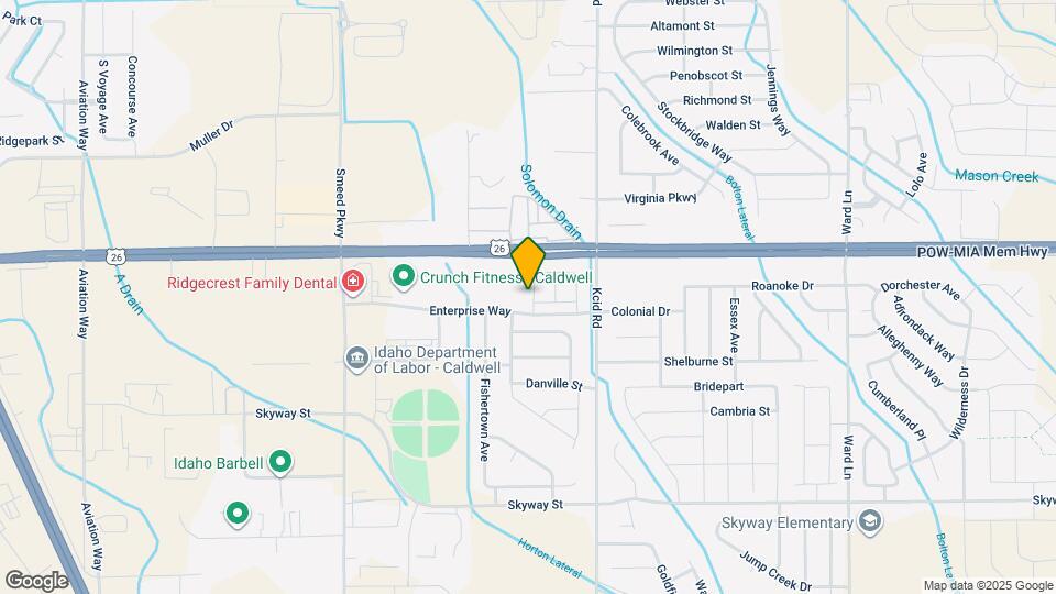 1014 Ririe Ln Map and Location Details