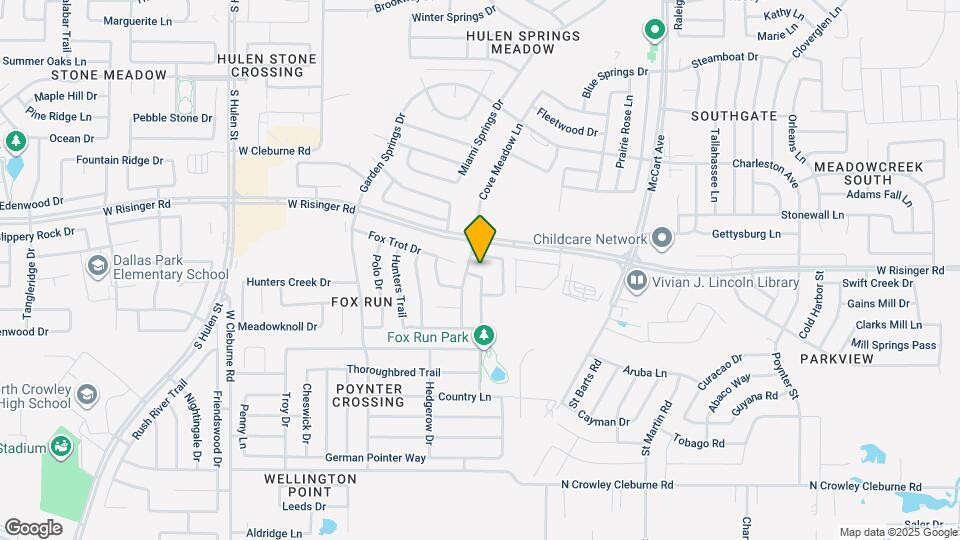 3878 Fox Meadow Way Map and Location Details