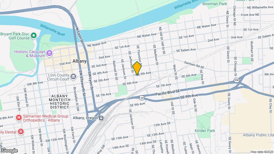 616 SE 5th Ave Map and Location Details