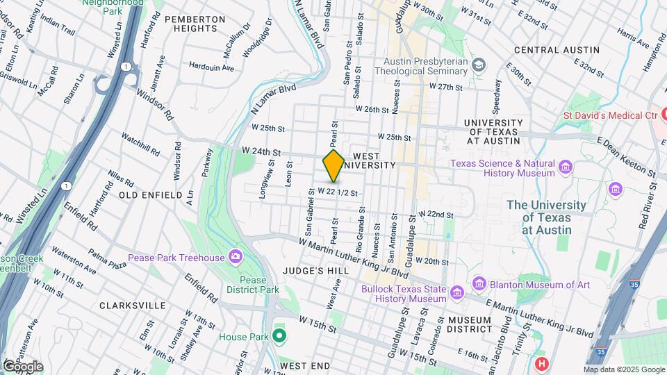 2210 Pearl St, Unit 201 Map and Location Details