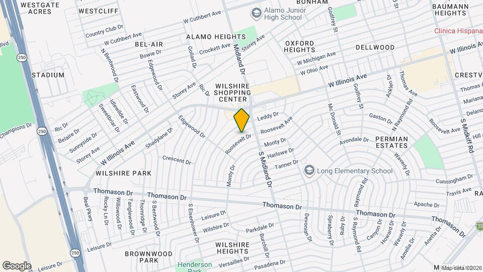 4410 Roosevelt Dr Map and Location Details