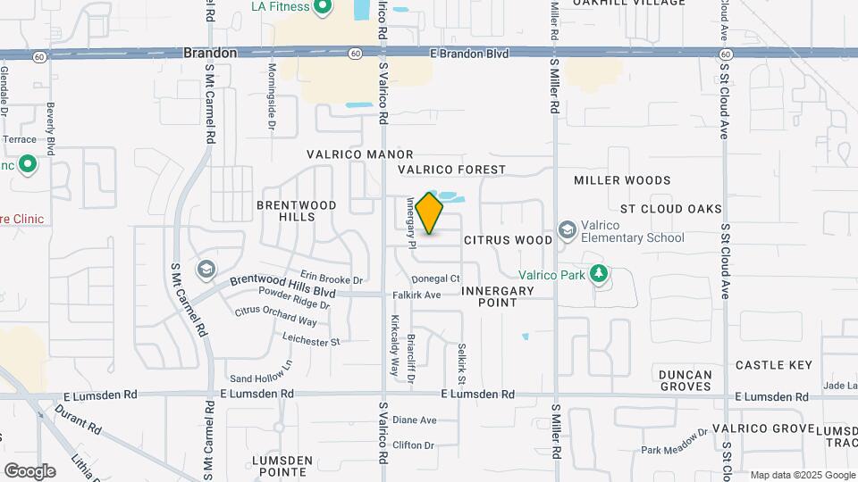 2208 Valleybrook Ave Map and Location Details