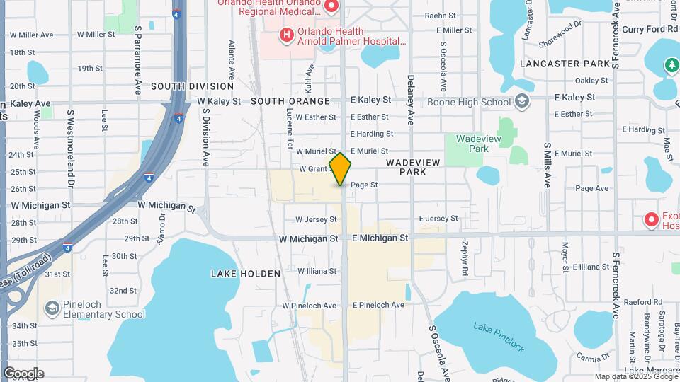 2394 S Orange Ave Map and Location Details