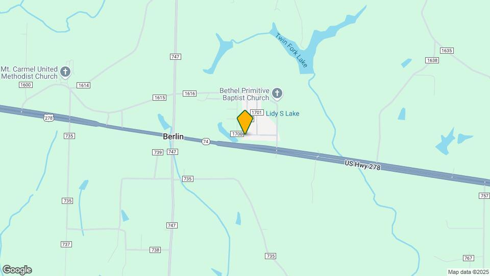 161 County Rd 1700 Map and Location Details
