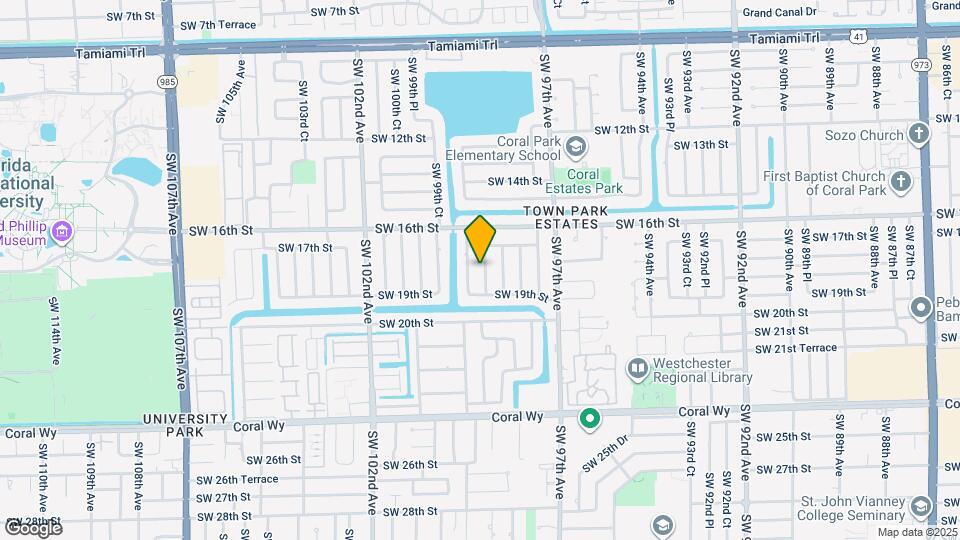 1720 SW 98th Ct Mapa y Detalles de la Ubicación