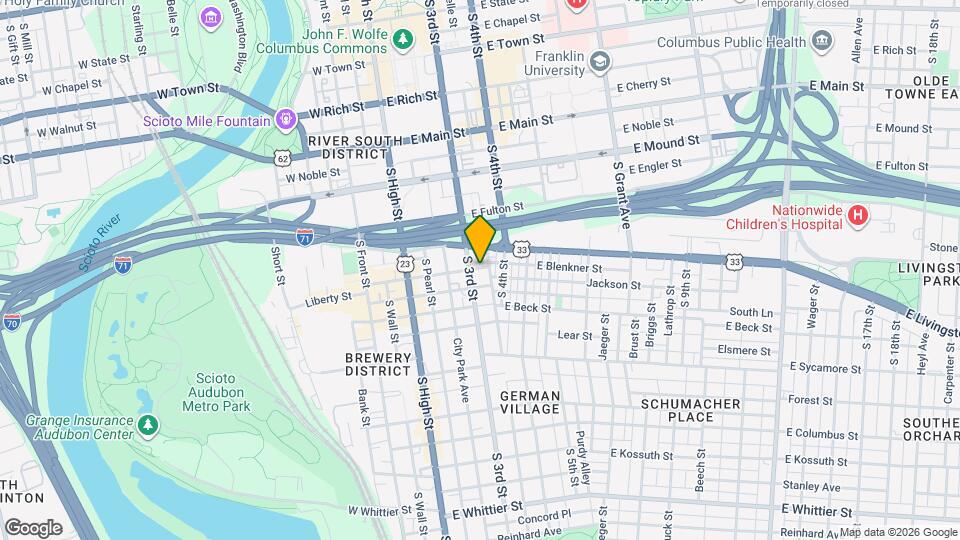 111 E Blenkner St Map and Location Details