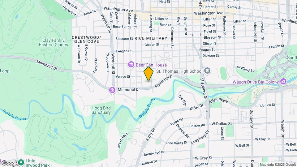 5400 Memorial Dr Map and Location Details