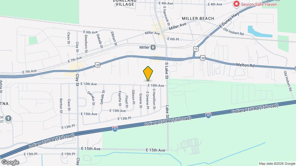 5700 E 10th Ave Map and Location Details