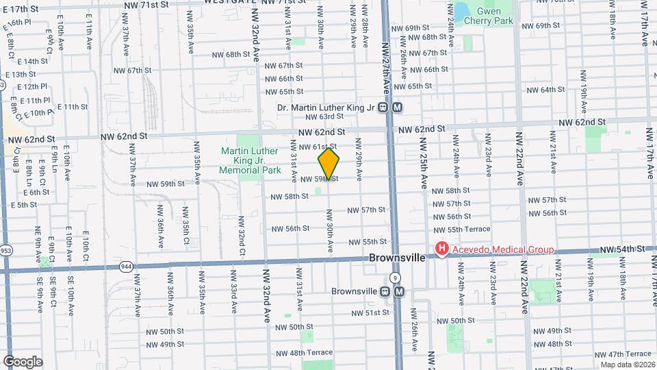 5823 NW 30th Ave Map and Location Details