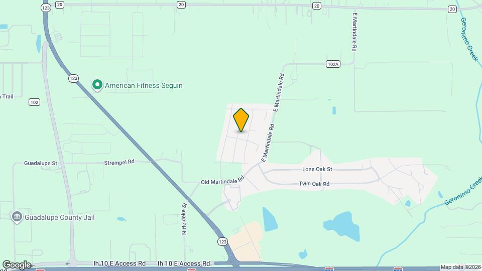 1405 Redwood Crk Map and Location Details