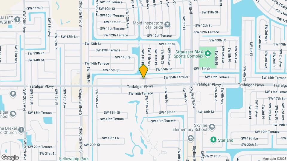 1102 SW 15th Terrace Map and Location Details