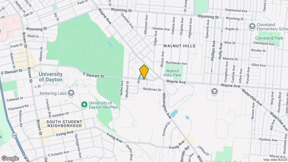 920 E Stewart St Map and Location Details