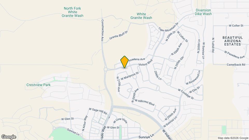 20942 W College Dr Map and Location Details