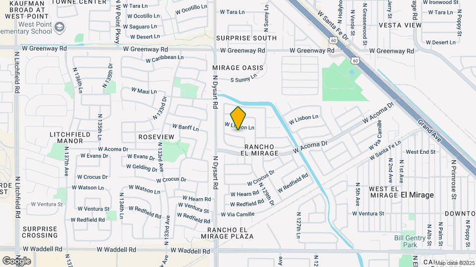 13016 W St Moritz Ln Map and Location Details