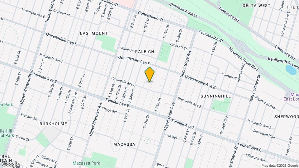 156 E 36th St, Unit Main Map and Location Details