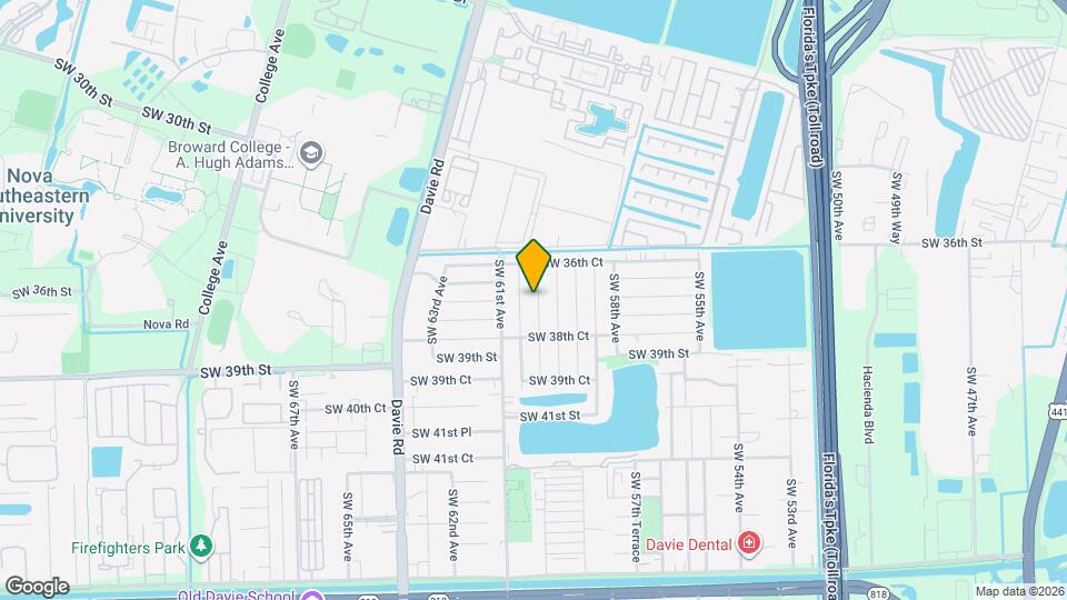 3731 SW 60th Ave Mapa y Detalles de la Ubicación