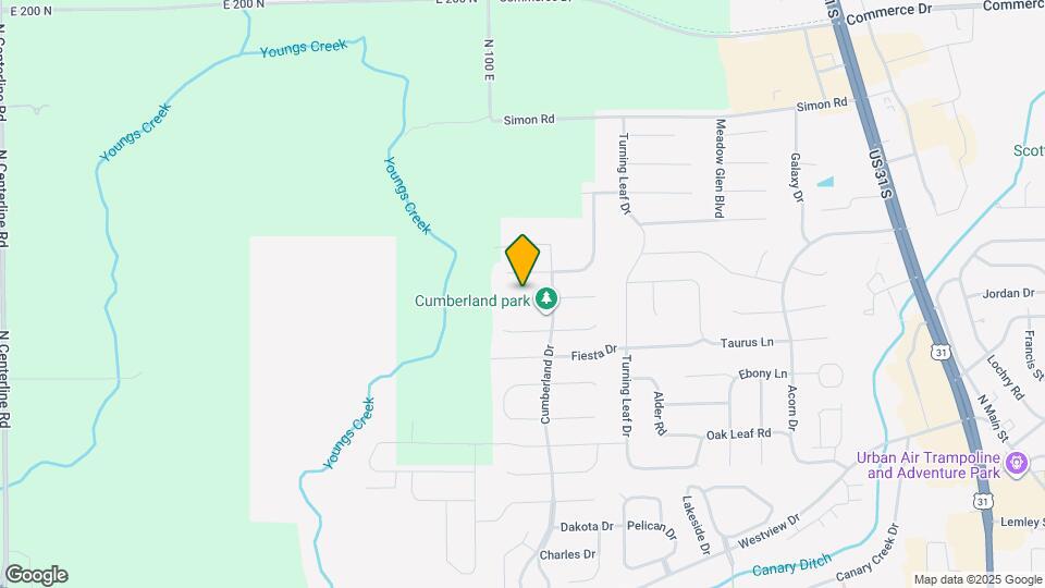 1334 Grand Canyon Cir Mapa y Detalles de la Ubicación