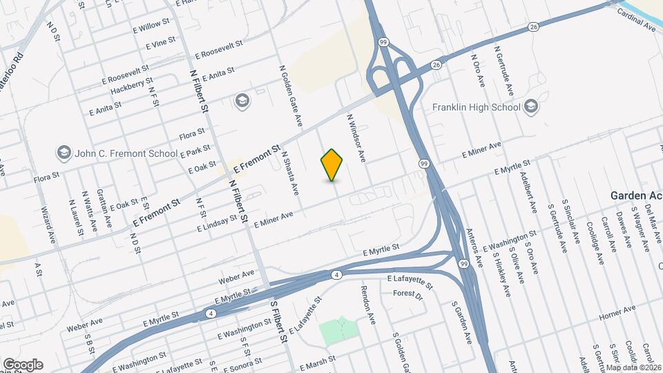 317 Golden Gate Ave Mapa y Detalles de la Ubicación