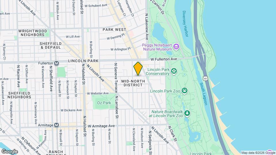 459 W Belden Ave, Unit 101A Mapa y Detalles de la Ubicación