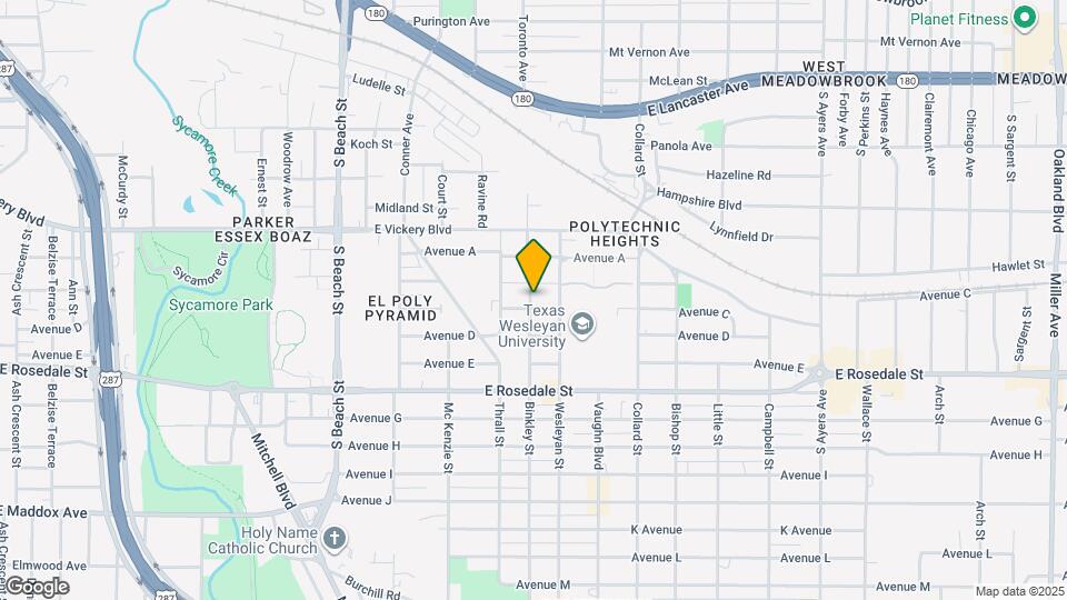 1057 Binkley St Map and Location Details