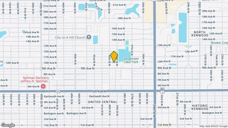 3926 10th Ave N Map and Location Details